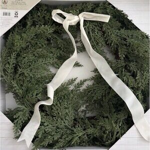 My Texas House 9ft Natural Feel Norfolk Wreath NWT